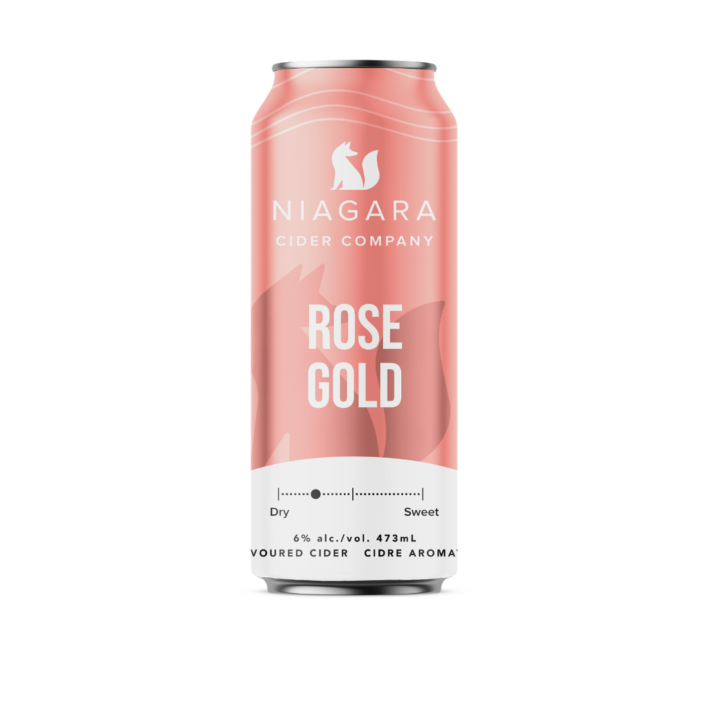 Rose Gold Berry Soaked Cider - 24 x 473mL