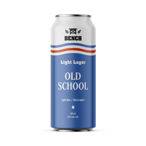 [60114-BC-OLDS] Old School Light Lager - 24 x 473mL